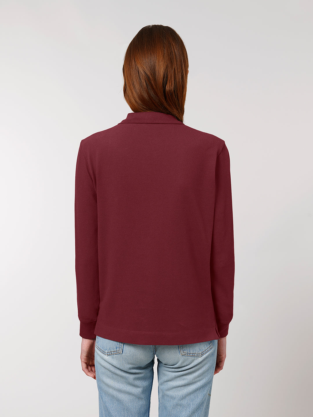 Burgundy | Polo Long Sleeve