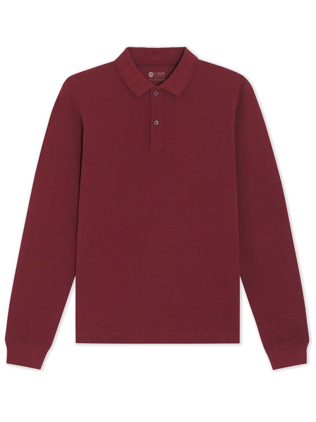 Burgundy | Polo Long Sleeve