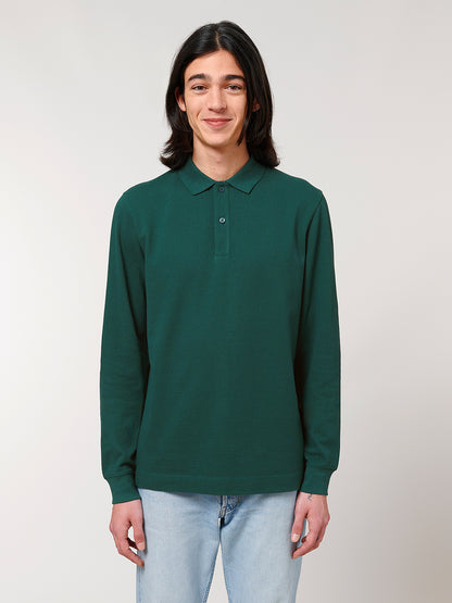 Glazed Green | Polo Long Sleeve