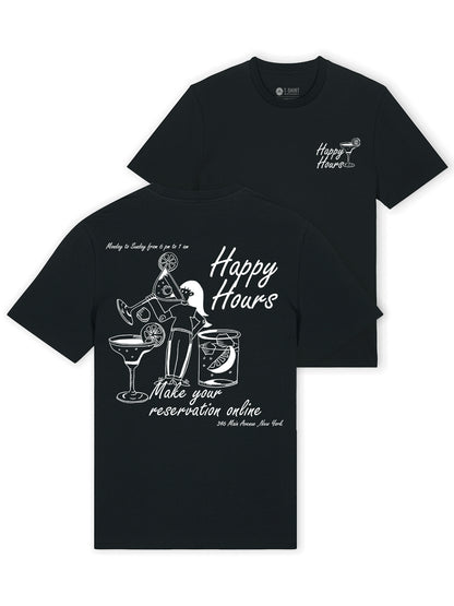 Happy Hours 100% Bio-Baumwolle Unisex T-Shirt