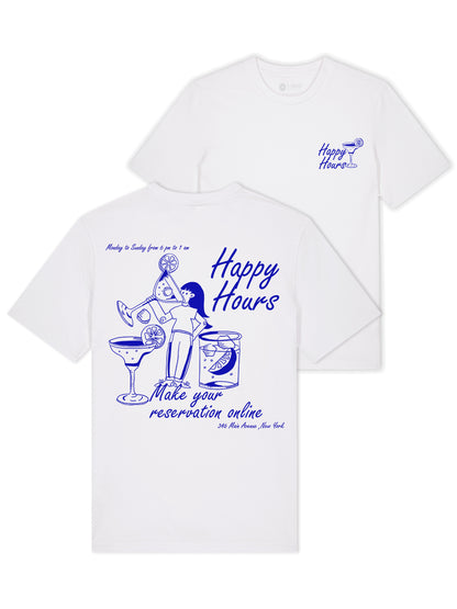 Happy Hours 100% Bio-Baumwolle Unisex T-Shirt