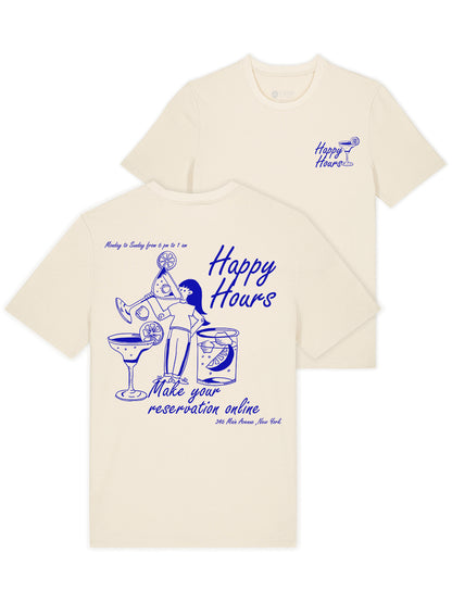 Happy Hours 100% Bio-Baumwolle Unisex T-Shirt