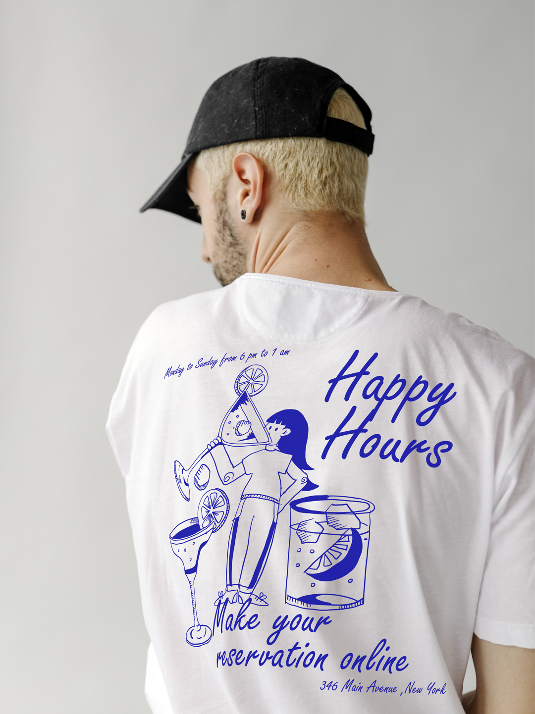 Happy Hours 100% Bio-Baumwolle Unisex T-Shirt