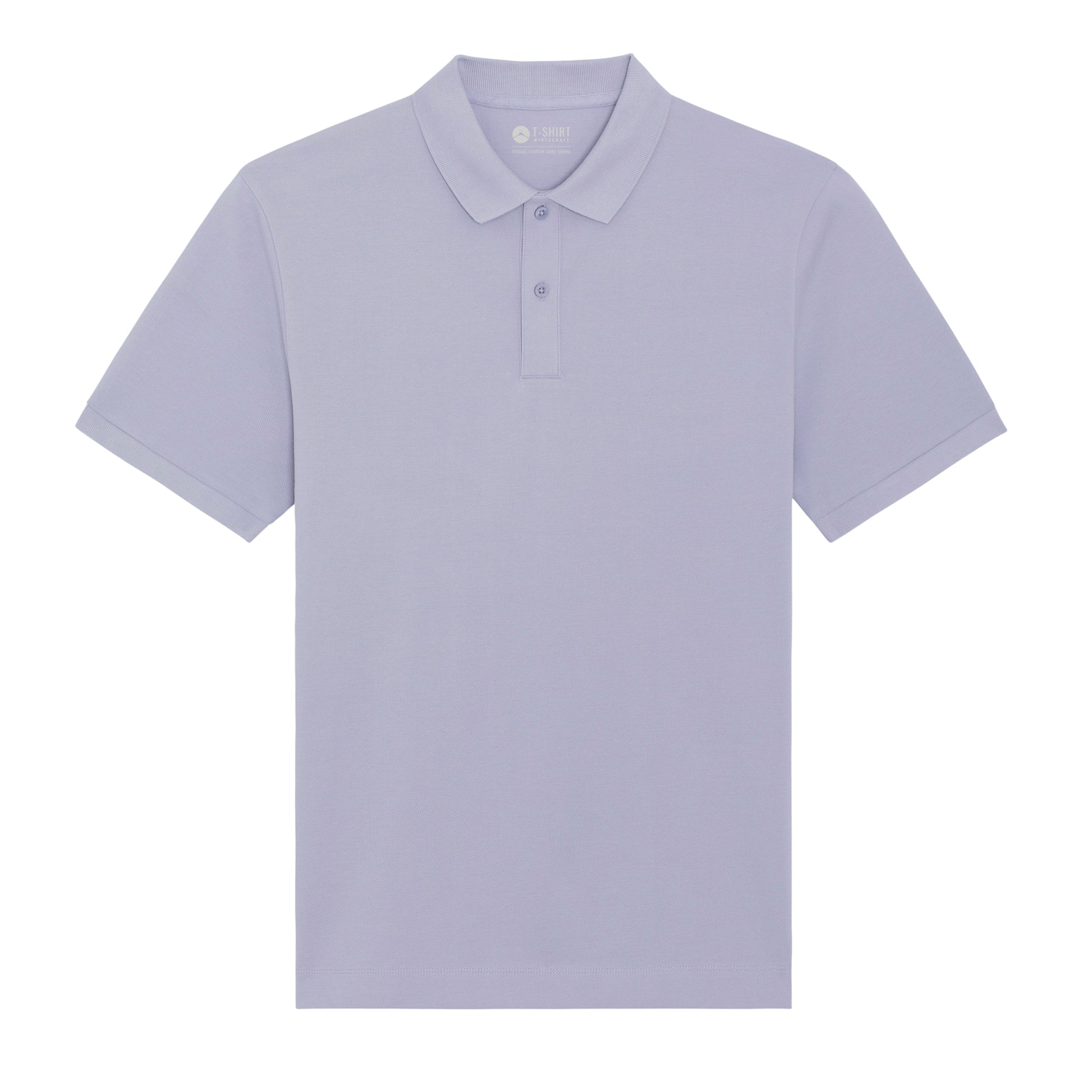 100% Bio-Baumwolle Polo, in der Farbe Lavender, 230GSM