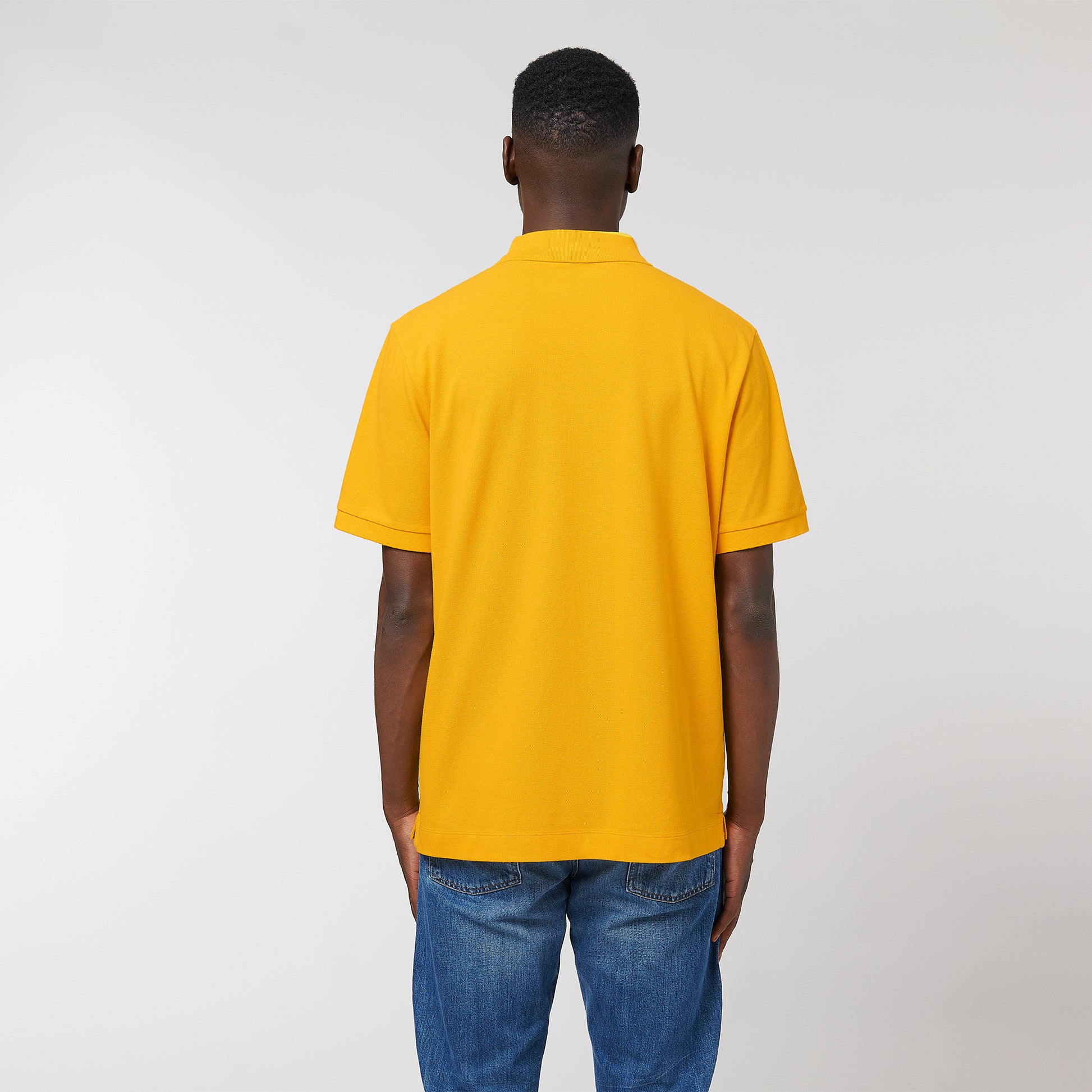 100% Bio-Baumwolle Polo, in der Farbe Spectra Yellow, 230GSM