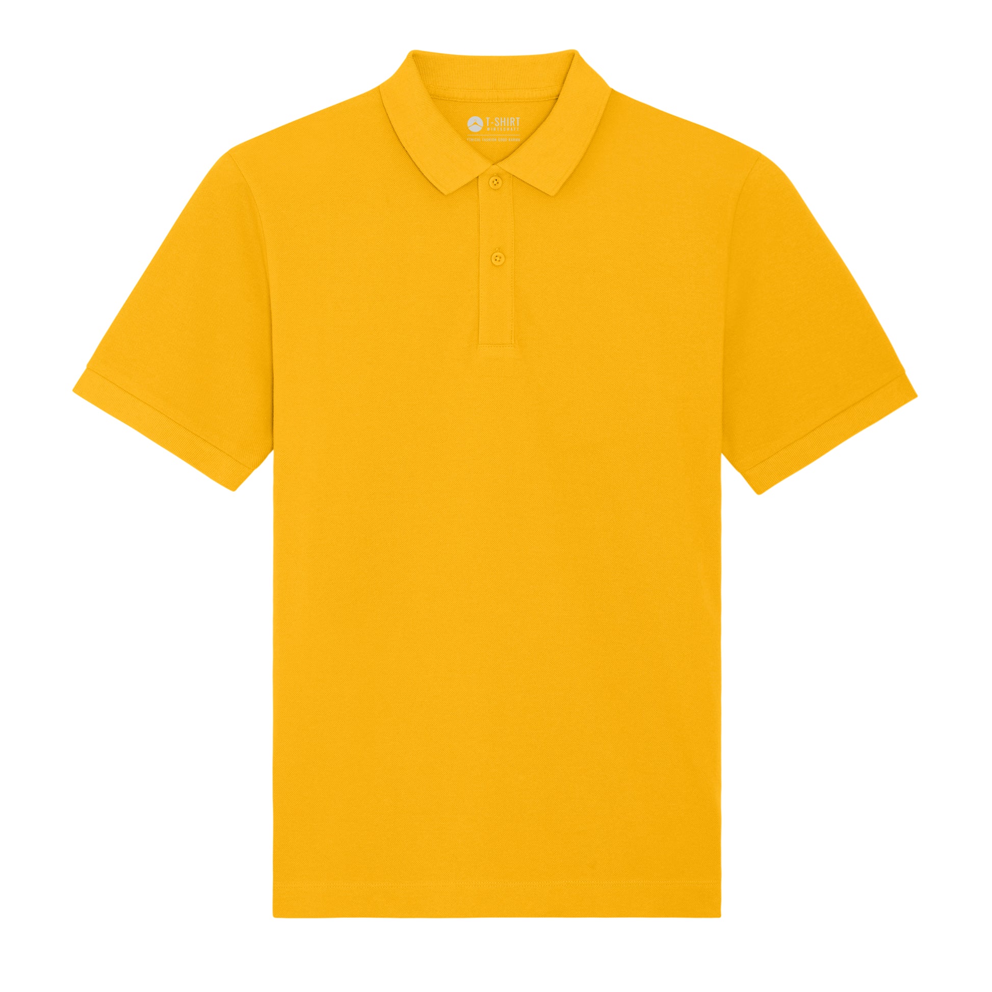 100% Bio-Baumwolle Polo, in der Farbe Spectra Yellow, 230GSM