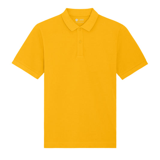 100% Bio-Baumwolle Polo, in der Farbe Spectra Yellow, 230GSM