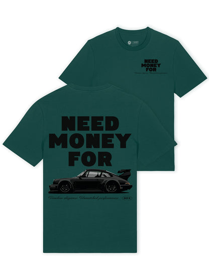 Need money for Porsche 100% Bio-Baumwolle T-Shirt