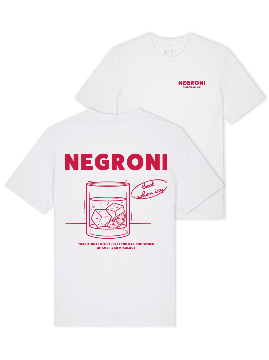 Negroni T-Shirt 100% Biobaumwolle