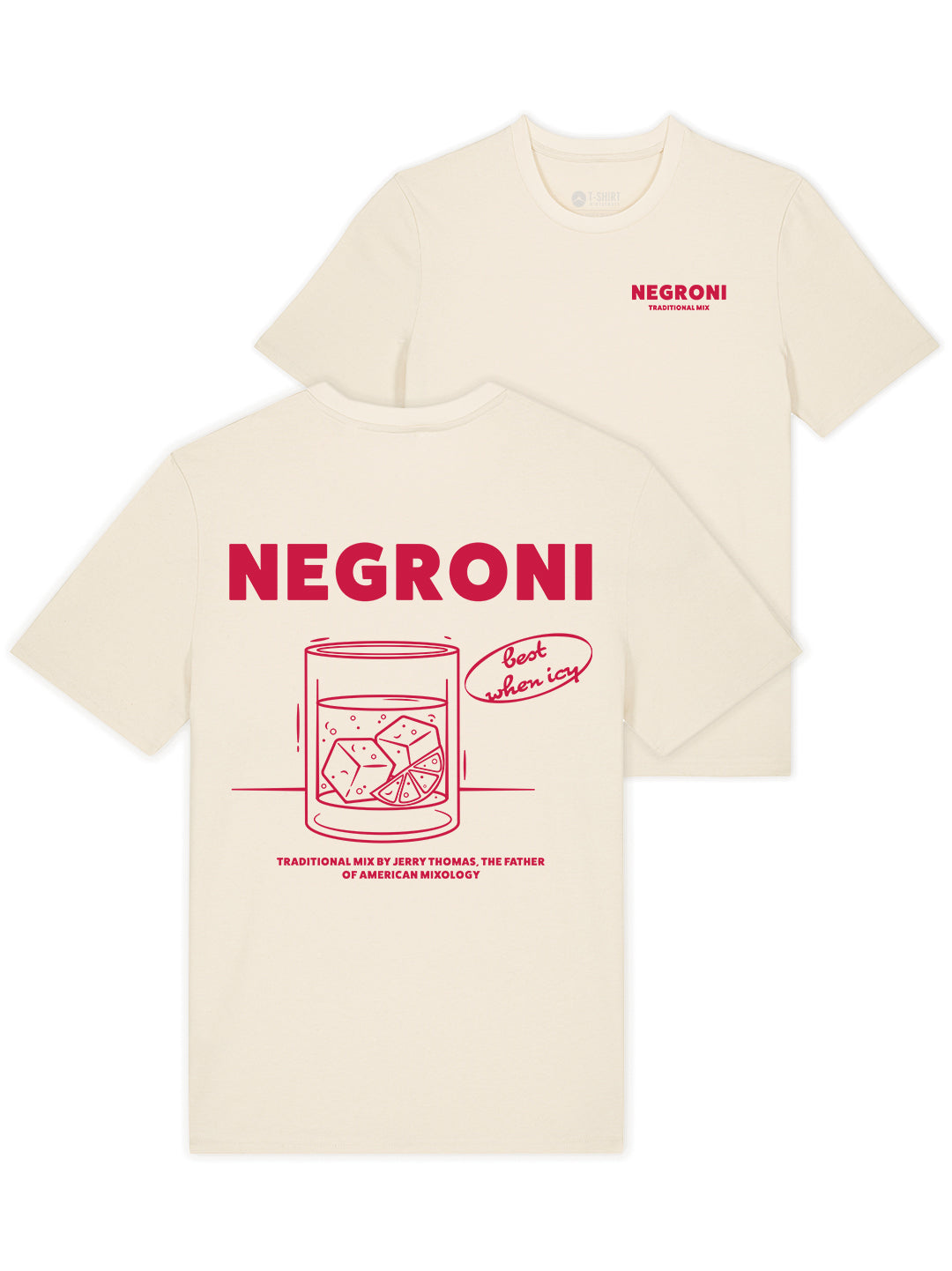 Negroni T-Shirt 100% Biobaumwolle