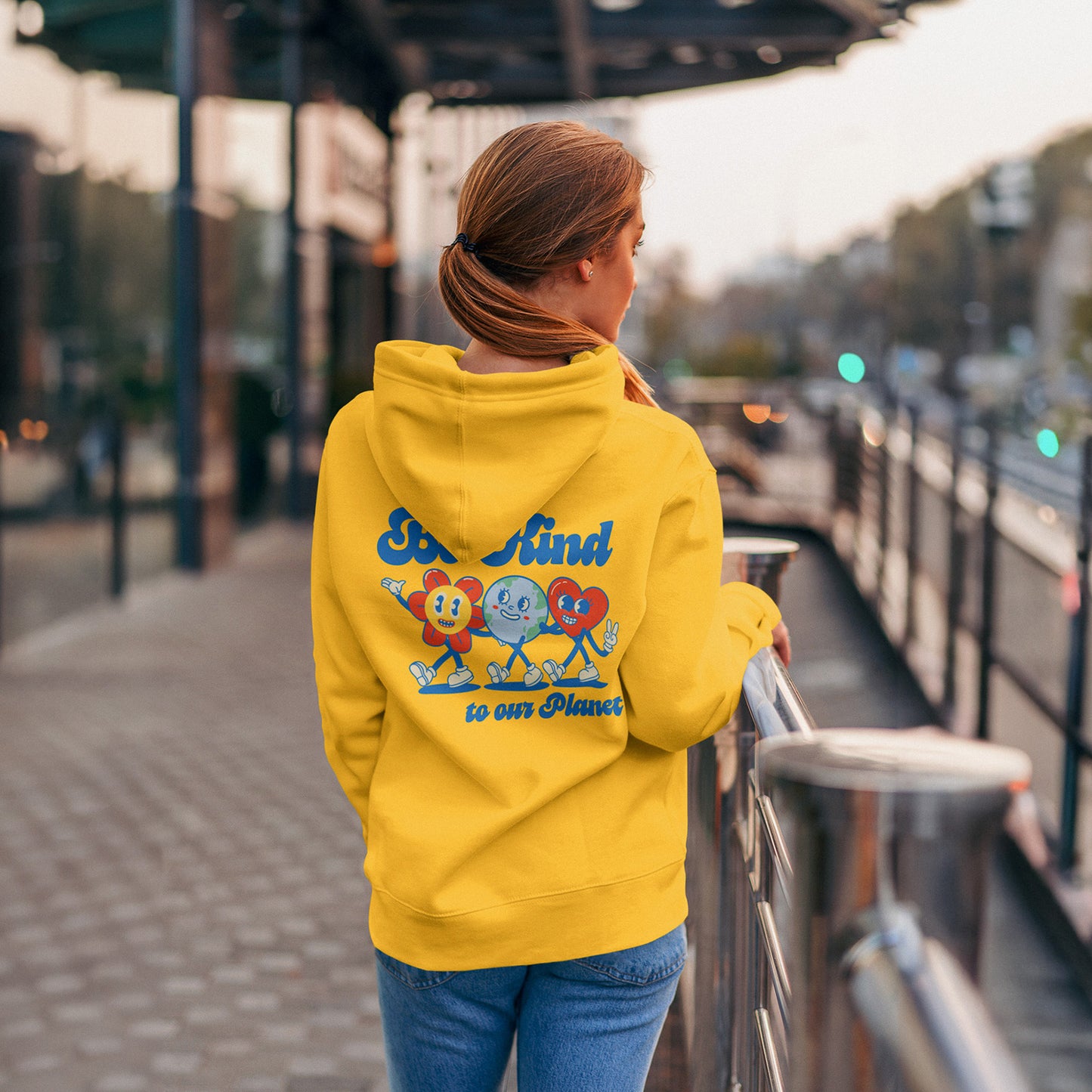 No More Bad Vibes | Be Kind to our Planet Hoodie