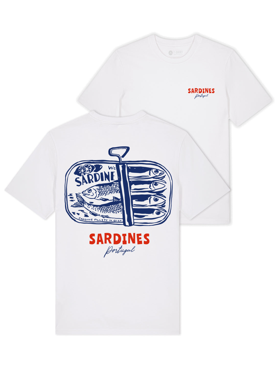 Sardines 100% Organic Cotton