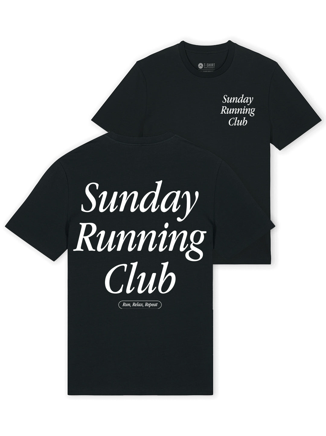 Sunday Running Club 100% Bio-Baumwolle T-Shirt