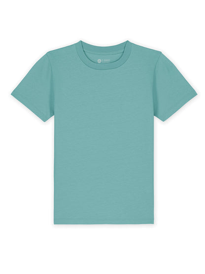 Everyday Kinder T-Shirt | Teal Monstera