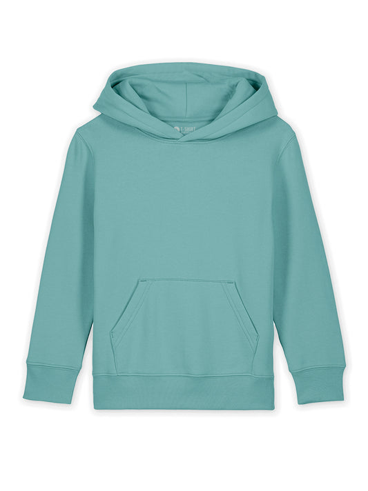 Everyday Kinder Hoodie | Teal Monstera