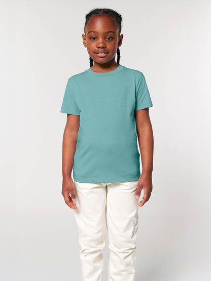 Everyday Kinder T-Shirt | Teal Monstera